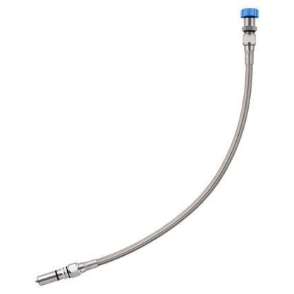 Performance Magnetic Transmission Oil Dipstick for GM TH350 - Knurled Blue