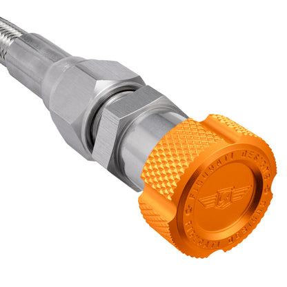 Performance Magnetic Transmission Oil Dipstick for GM TH350 - Knurled Gold