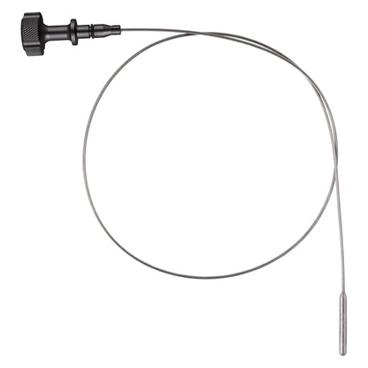 Performance Magnetic Engine Oil Dipstick for GM 6.6L V-8 L5P Duramax Turbo-Diesel - Knurled Black