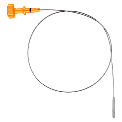 Performance Magnetic Engine Oil Dipstick for GM 6.6L V-8 L5P Duramax Turbo-Diesel - Knurled Gold