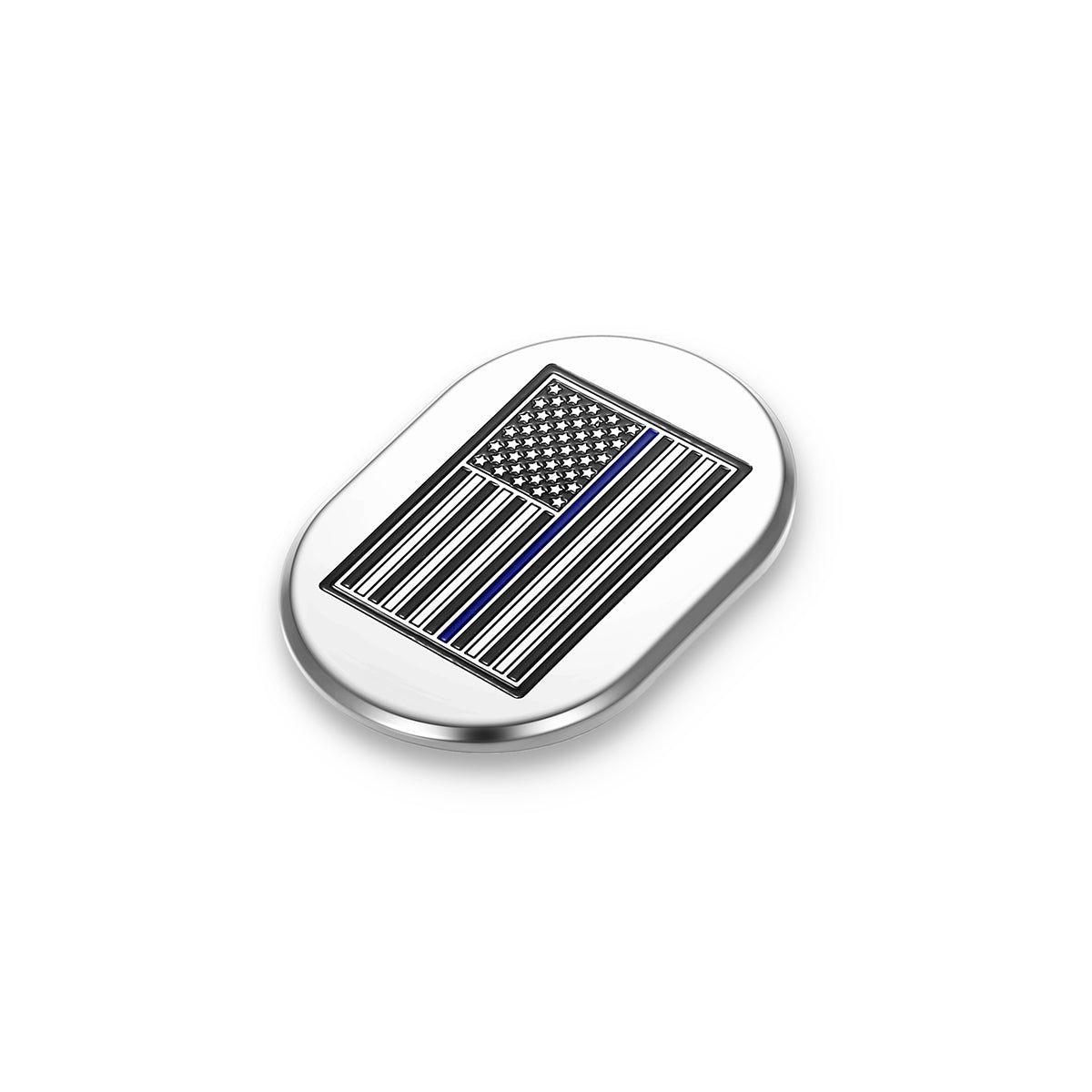 Harley-Davidson Stainless-Steel thin Blue Line Antenna Cover