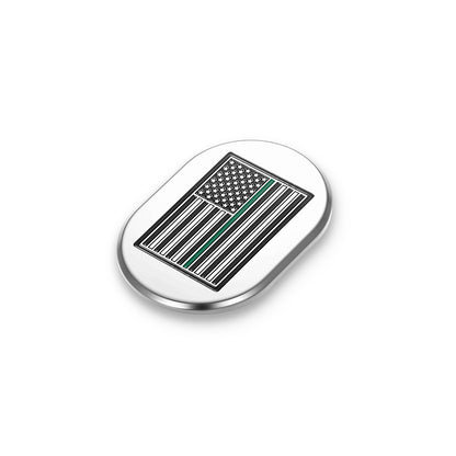 Harley-Davidson Stainless-Steel thin Green Line Antenna Cover