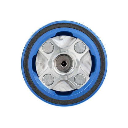 Performance Magnetic Oil Filter for Harley-Davidson (1984-2026) - Blue