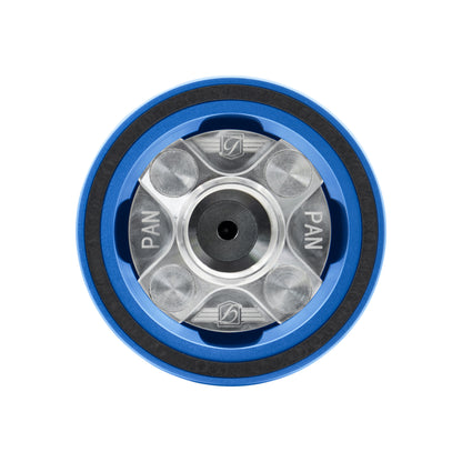 Performance Magnetic Oil Filter for Harley-Davidson Pan America - Blue
