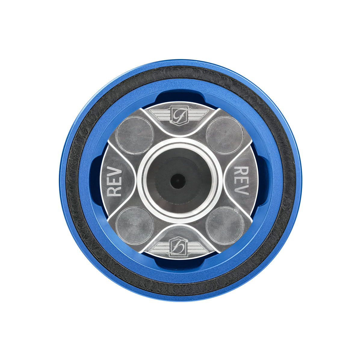 Performance Magnetic Oil Filter for Harley-Davidson Revolution Max - Blue