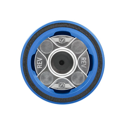 Performance Magnetic Oil Filter for Harley-Davidson Revolution Max - Blue