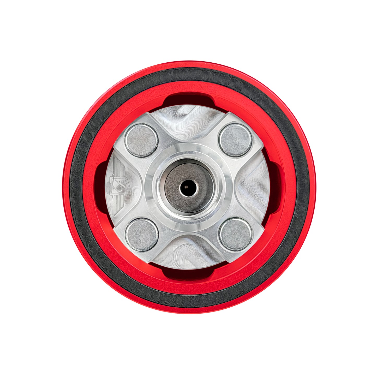 Performance Magnetic Oil Filter for Harley-Davidson (1984-2026) - Red