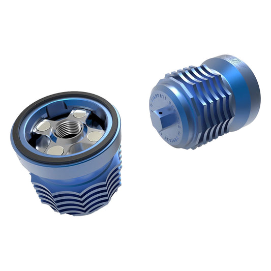 Performance Magnetic Oil Filter for Harley-Davidson All Models (1982-2025) - Blue