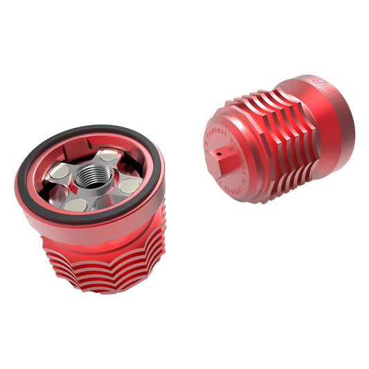 Performance Magnetic Oil Filter for Harley-Davidson All Models (1982-2025) - Orange