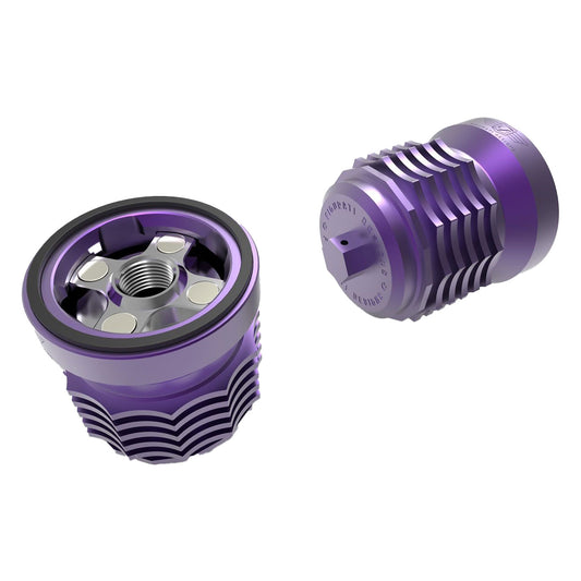 Performance Magnetic Oil Filter for Harley-Davidson All Models (1982-2025) - Purple