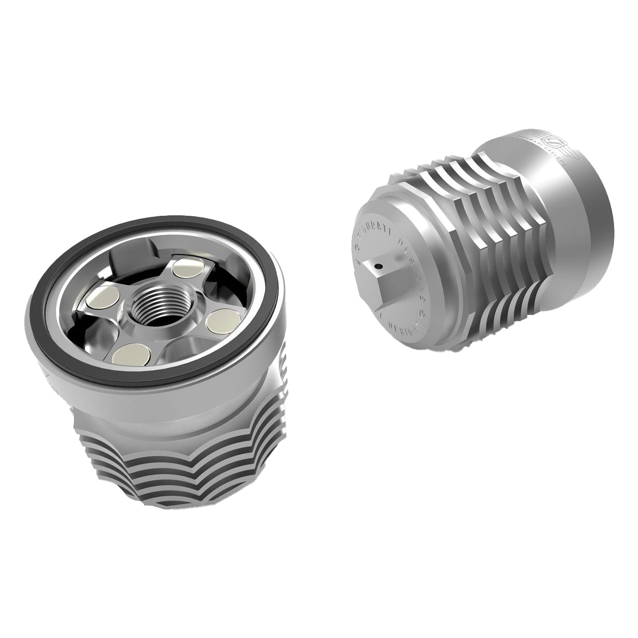 Performance Magnetic Oil Filter for Harley-Davidson All Models (1982-2025) - Silver