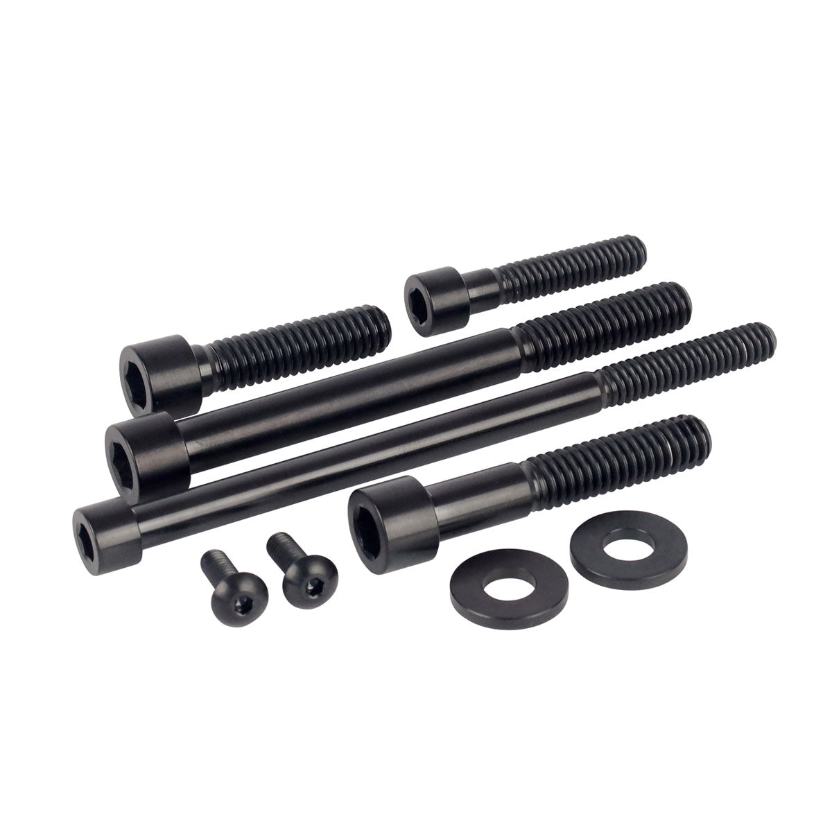 Performance Titanium M8 Engine Bolt Kit - Race Black