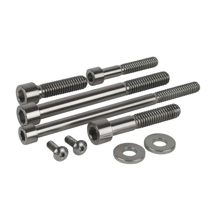 Performance Titanium M8 Engine Bolt Kit - Speed Silver