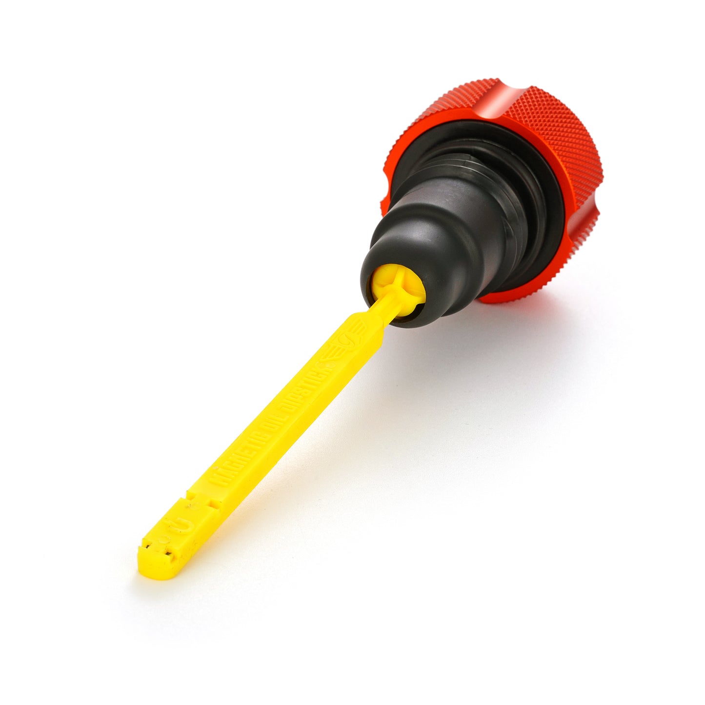 Performance Dipstick for Harley-Davidson Twin Cam (2007-2016) - Knurled Orange