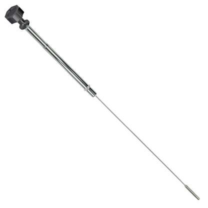Performance Magnetic Engine Oil Dipstick for Chevrolet 265-400 Small Block - Curved Black