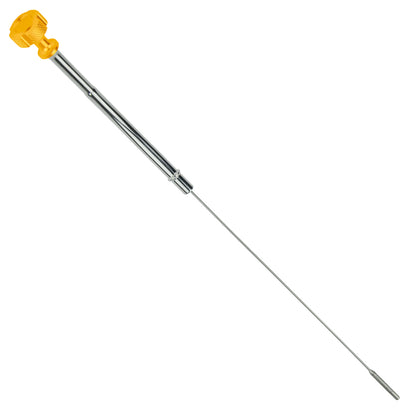 Performance Magnetic Engine Oil Dipstick for Chevrolet 265-400 Small Block - Knurled Gold