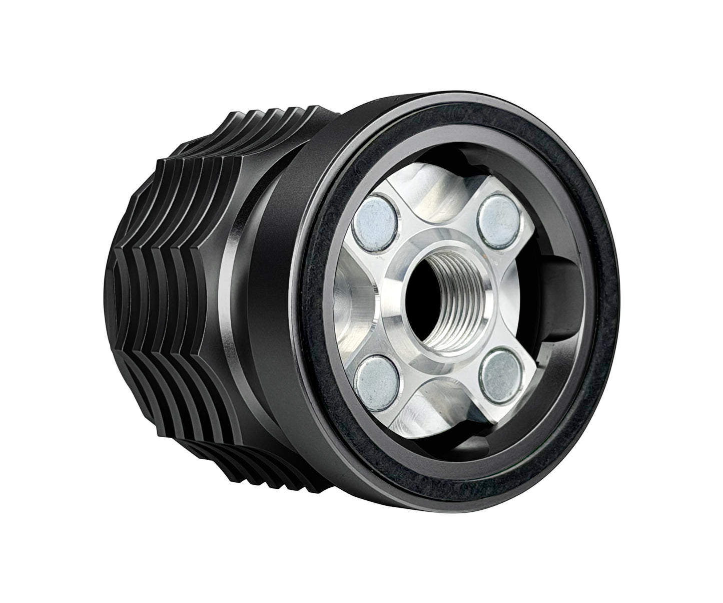 Performance Magnetic Oil Filter for Harley-Davidson All Models (1991-2025) - Black