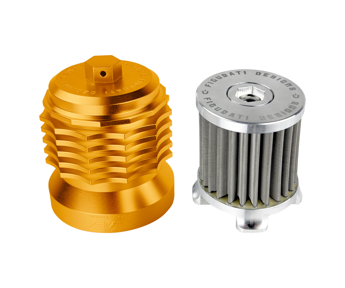 Performance Magnetic Oil Filter for Harley-Davidson All Models (1991-2025) - Gold