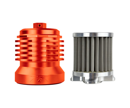 Performance Magnetic Oil Filter for Harley-Davidson All Models (1991-2025) - Orange