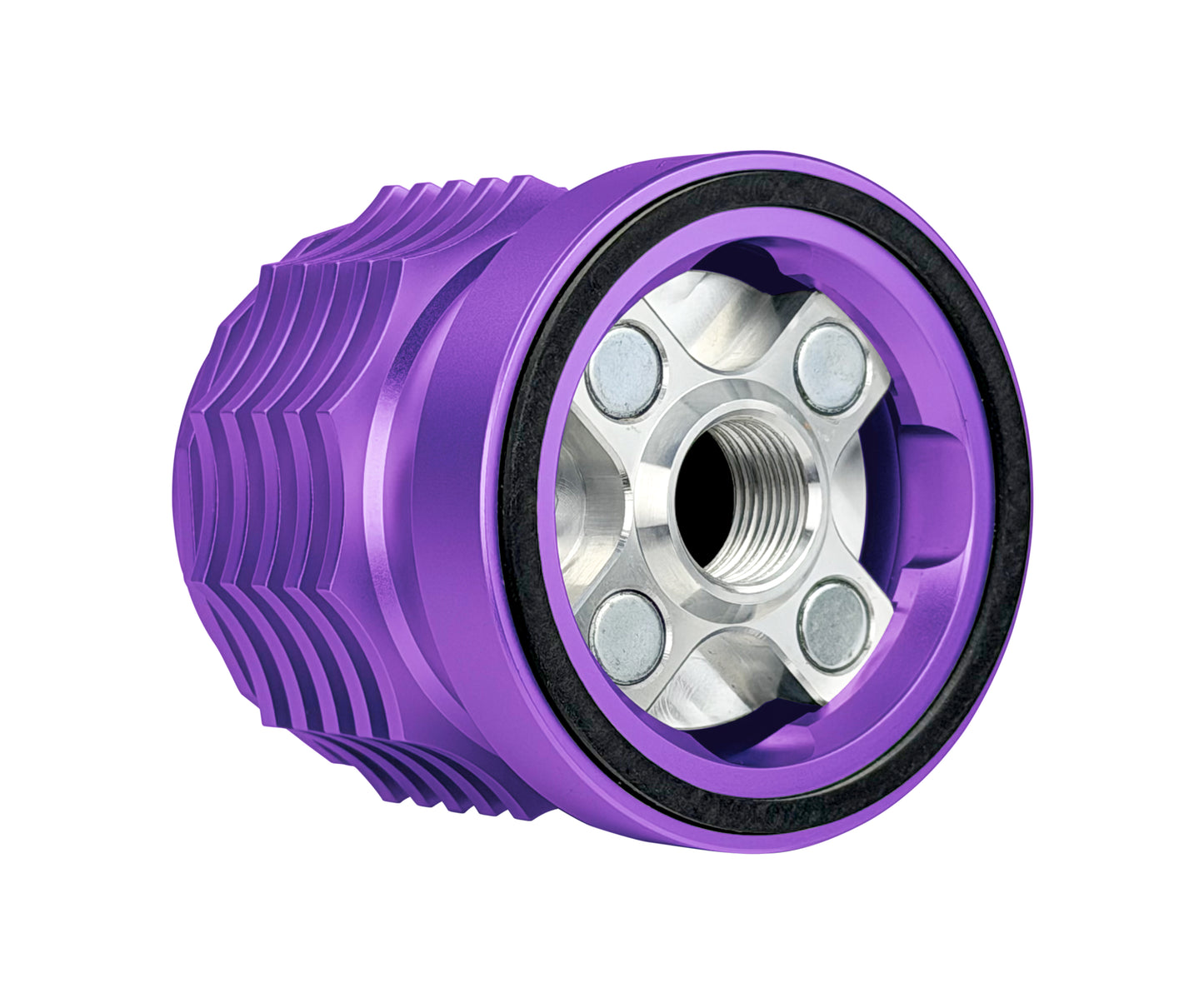 Performance Magnetic Oil Filter for Harley-Davidson All Models (1991-2025) - Purple
