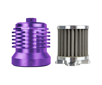 Performance Magnetic Oil Filter for Harley-Davidson All Models (1991-2025) - Purple