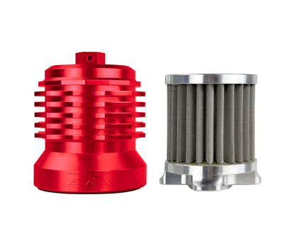 Performance Magnetic Oil Filter for Harley-Davidson All Models (1991-2025) - Red