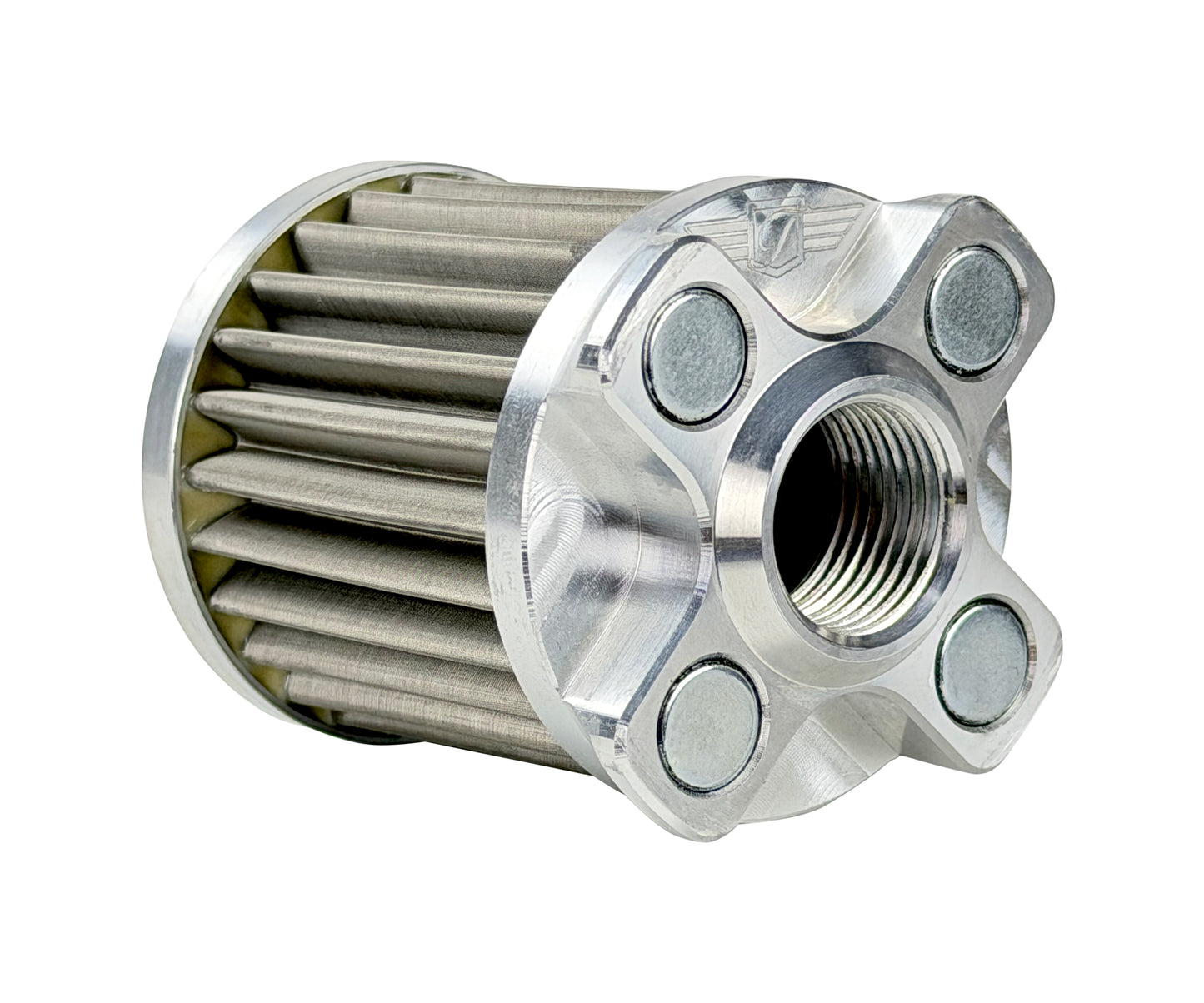 Performance Magnetic Oil Filter for Harley-Davidson All Models (1991-2025) - Silver