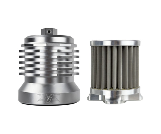 Performance Magnetic Oil Filter for Harley-Davidson All Models (1991-2025) - Silver