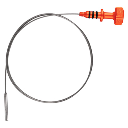 Performance Magnetic Engine Oil Dipstick for RAM 6.7L Cummins Turbo Diesel I6 - Knurled Orange