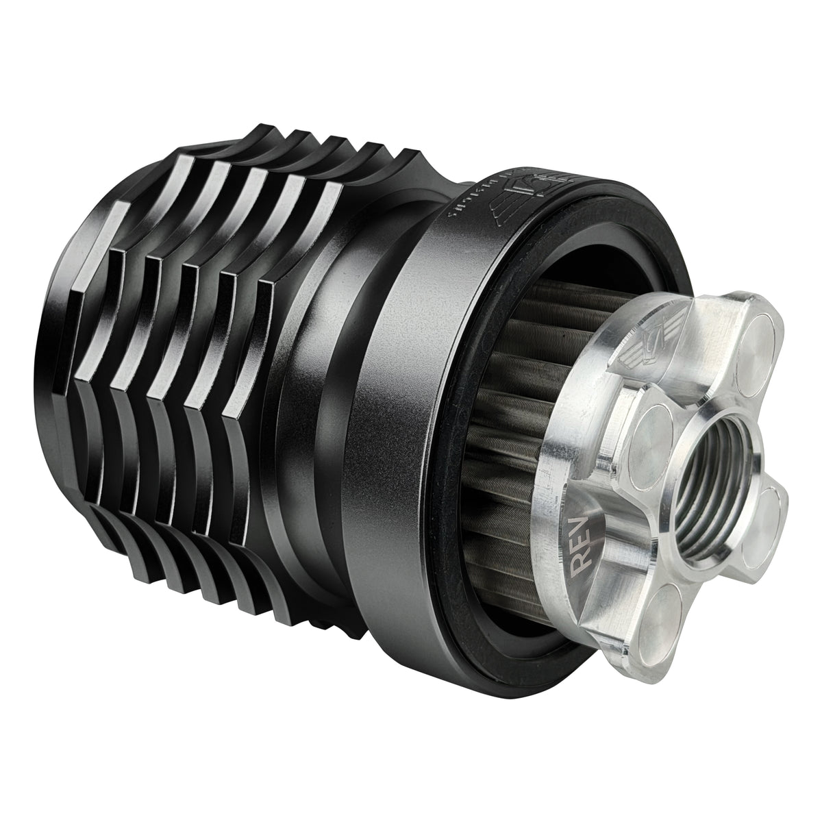 Performance Magnetic Oil Filter for Harley-Davidson Revolution Max - Black