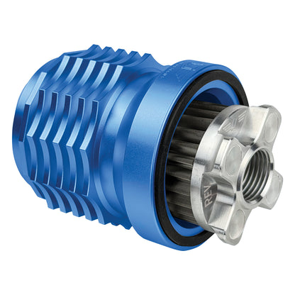 Performance Magnetic Oil Filter for Harley-Davidson Revolution Max - Blue