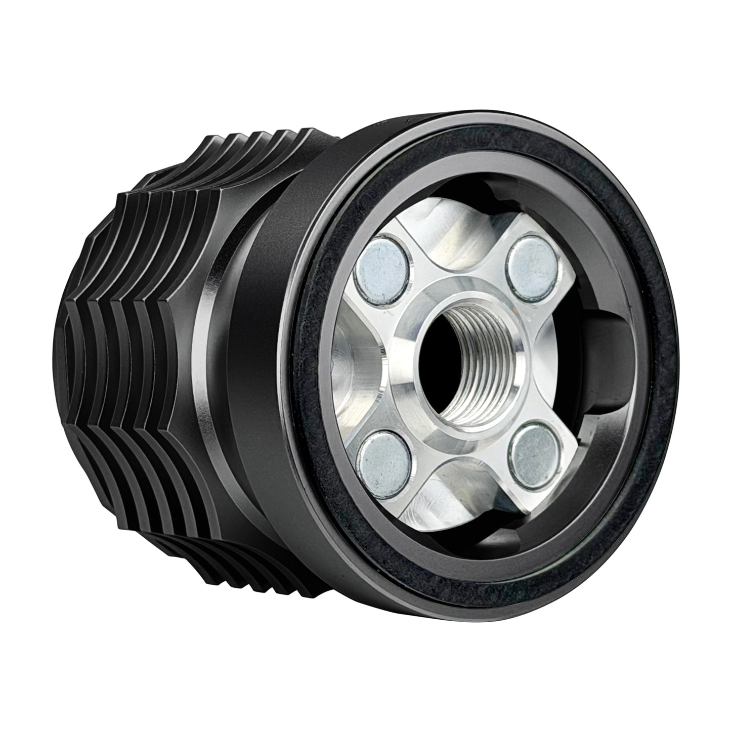 Performance Magnetic Oil Filter for Harley-Davidson (1984-2026) - Black