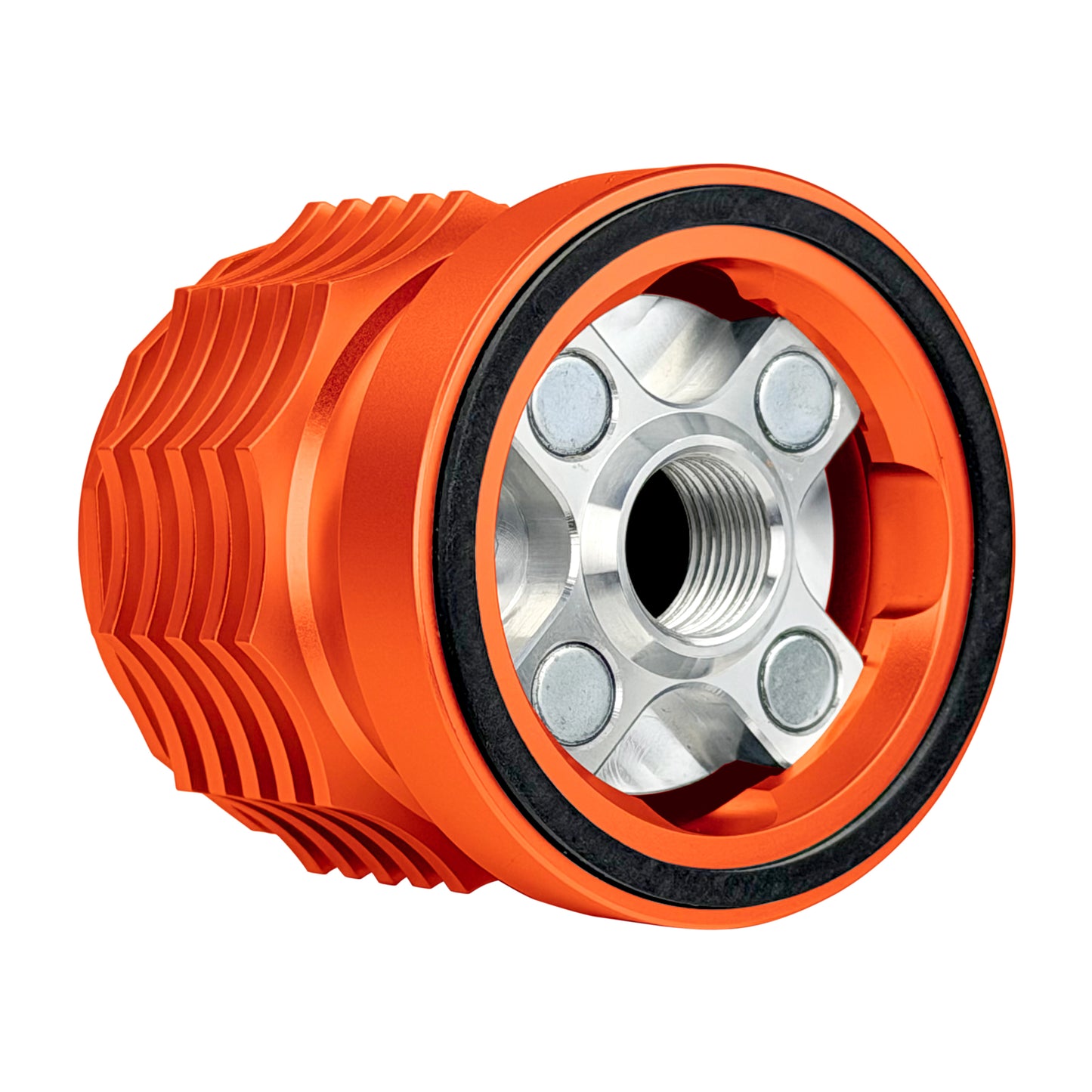 Performance Magnetic Oil Filter for Harley-Davidson (1984-2026) - Orange