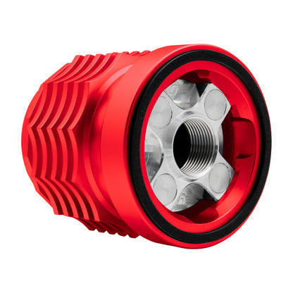 Performance Magnetic Oil Filter for Harley-Davidson Pan America - Red