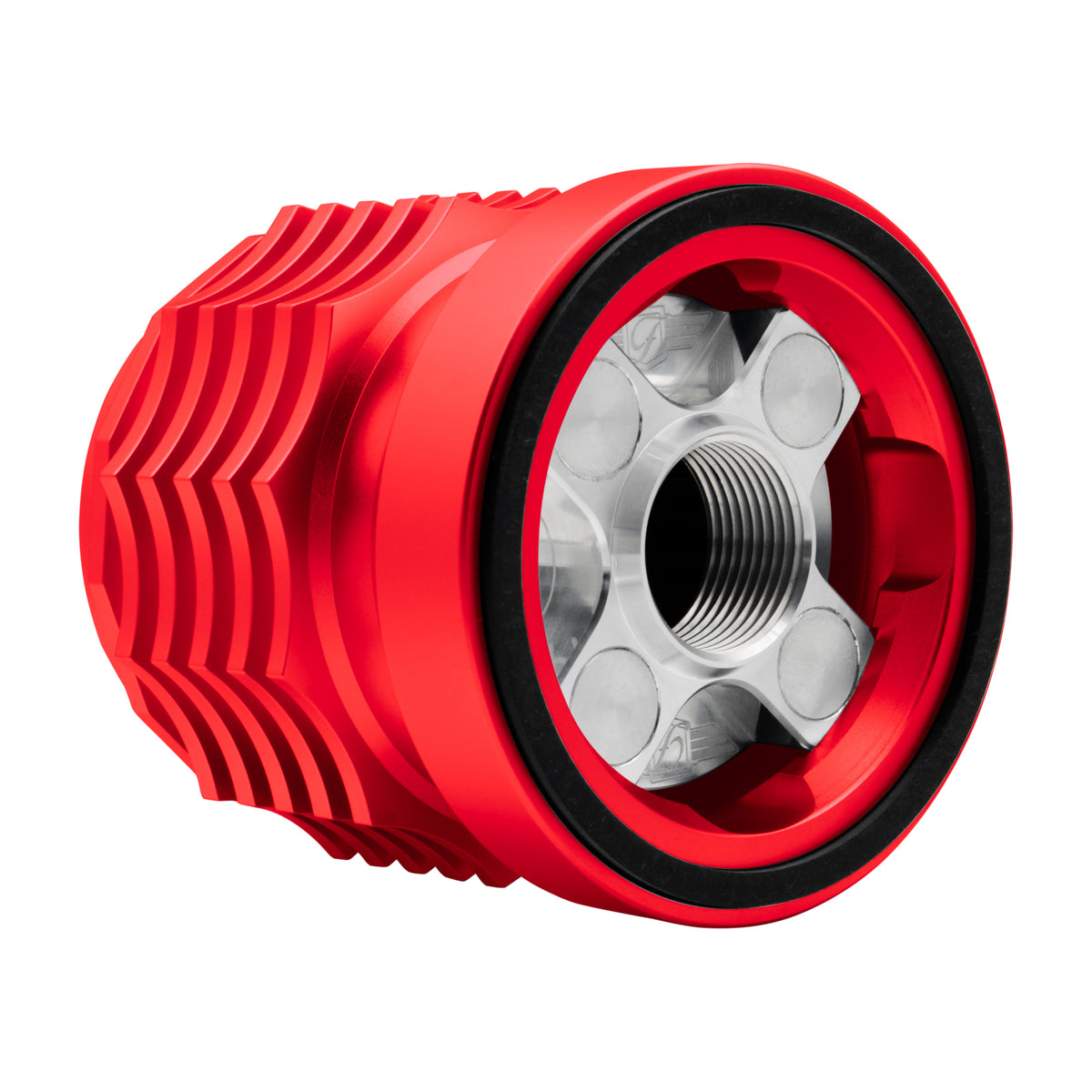 Performance Magnetic Oil Filter for Harley-Davidson Revolution Max - Red