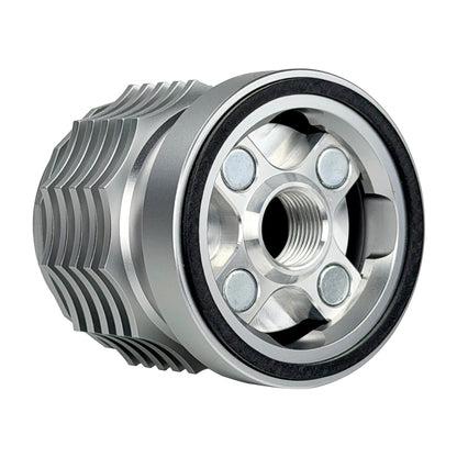 Performance Magnetic Oil Filter for Harley-Davidson (1984-2026) - Silver