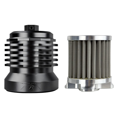 Performance Magnetic Oil Filter for Harley-Davidson (1984-2026) - Black