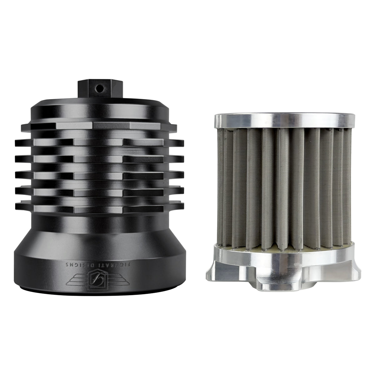 Performance Magnetic Oil Filter for Harley-Davidson Revolution Max - Black