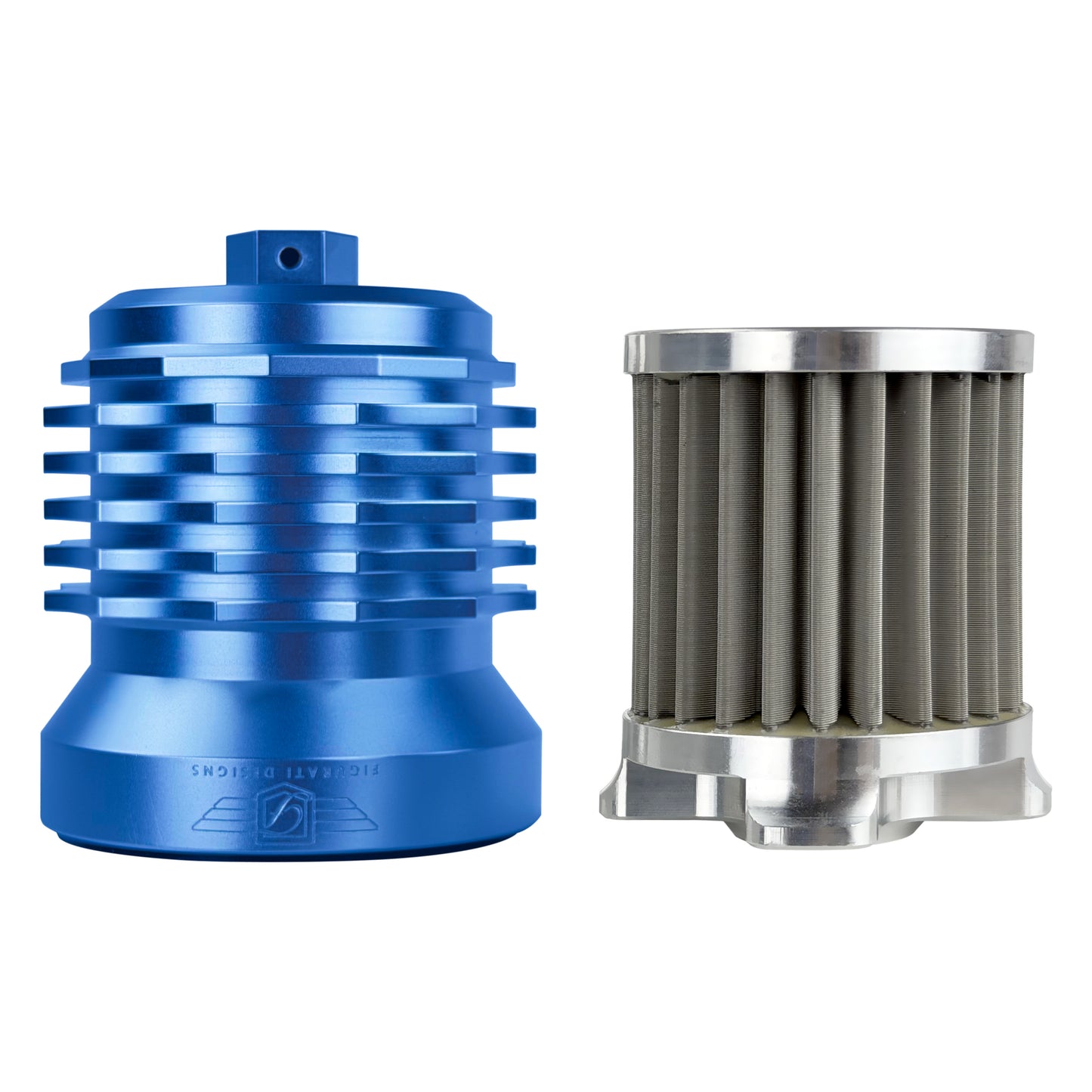 Performance Magnetic Oil Filter for Harley-Davidson (1984-2026) - Blue