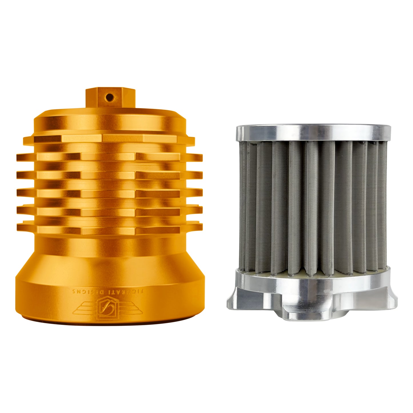 Performance Magnetic Oil Filter for Harley-Davidson (1984-2026) - Gold