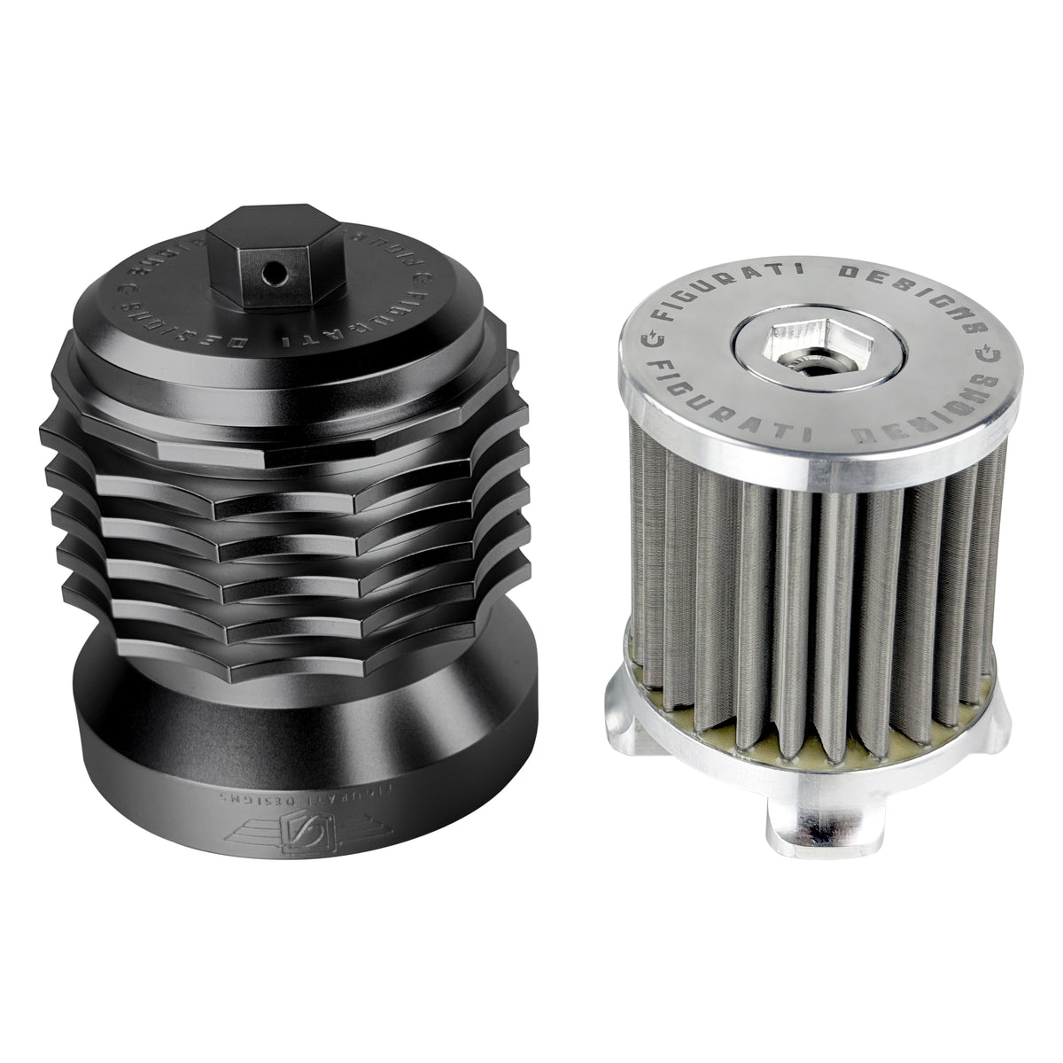 Performance Magnetic Oil Filter for Harley-Davidson Revolution Max - Black