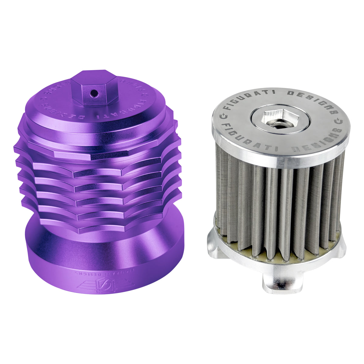Performance Magnetic Oil Filter for Harley-Davidson Revolution Max - Purple