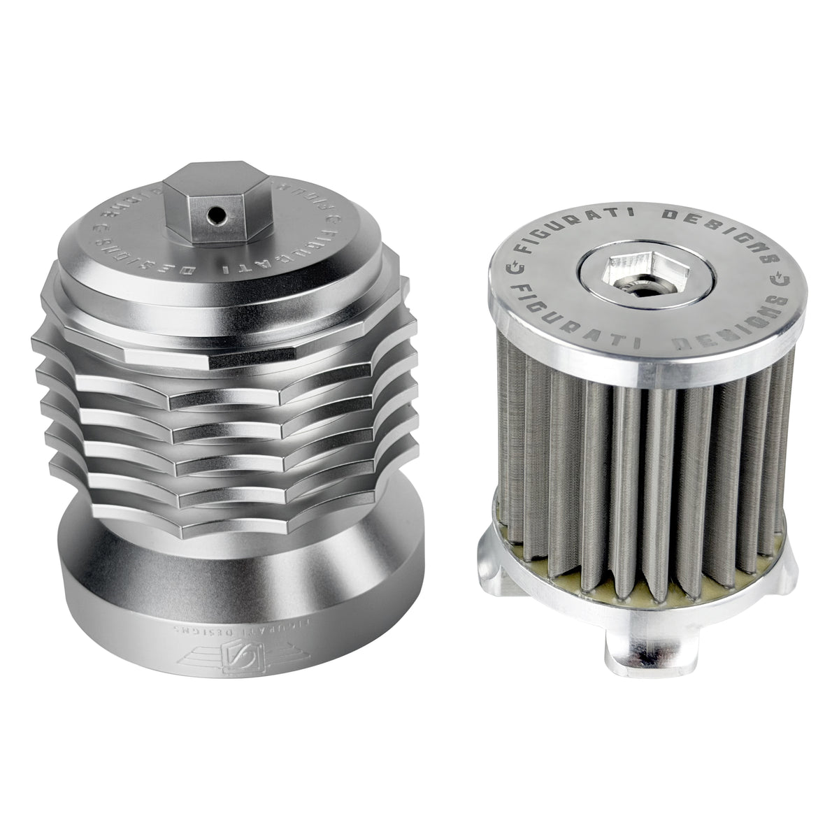 Performance Magnetic Oil Filter for Harley-Davidson Revolution Max - Silver