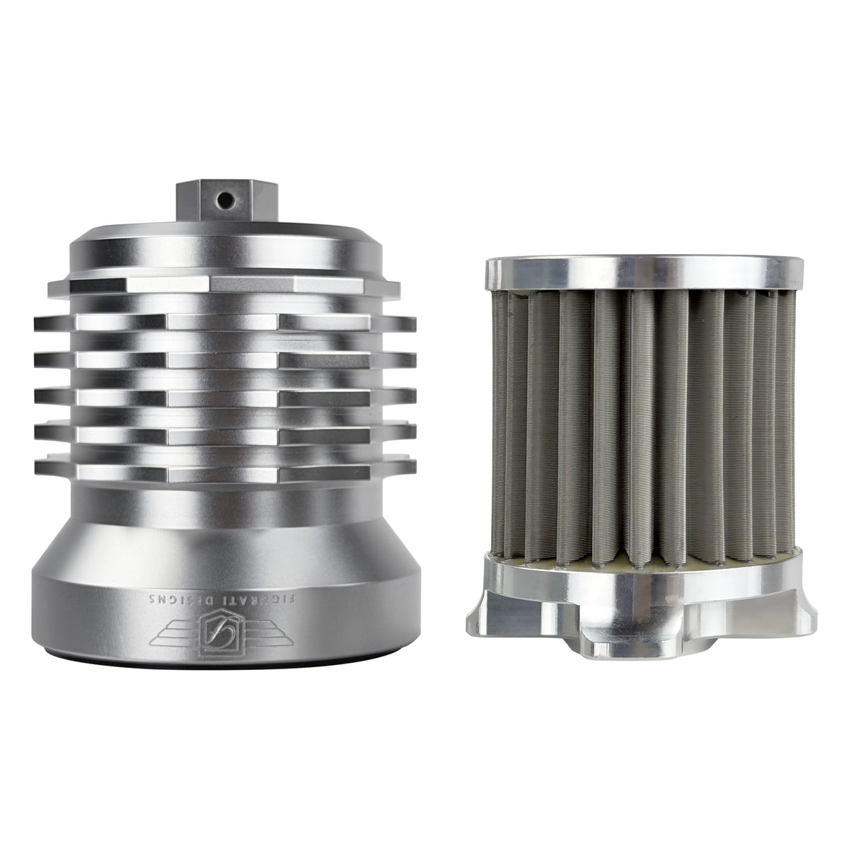 Performance Magnetic Oil Filter for Harley-Davidson Revolution Max - Silver