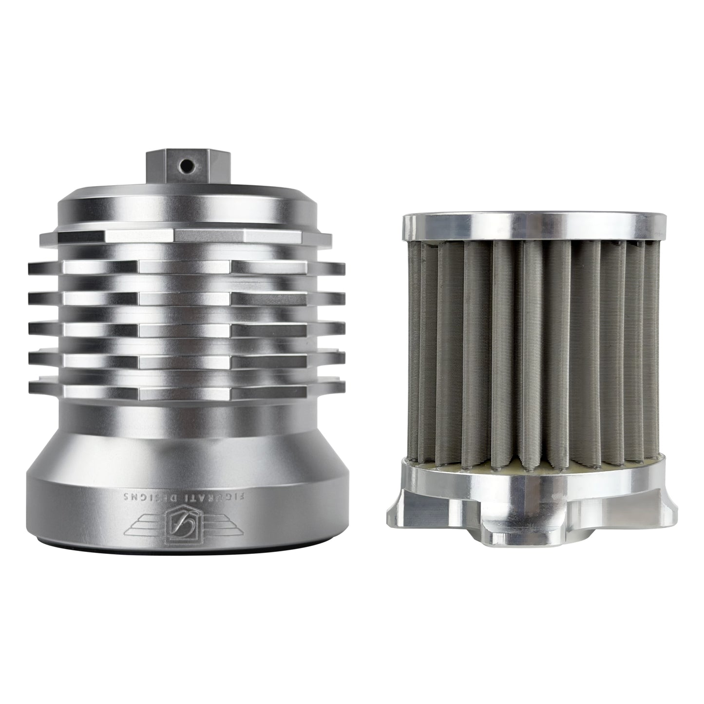 Performance Magnetic Oil Filter for Harley-Davidson (1984-2026) - Silver