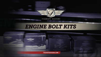 Performance Titanium M8 Engine Bolt Kit - Speed Silver